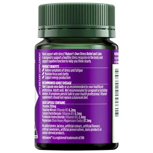 (PRE ORDER) Nature's Own Stress Relief & Calm 30 Tablets shelf life 2yrs